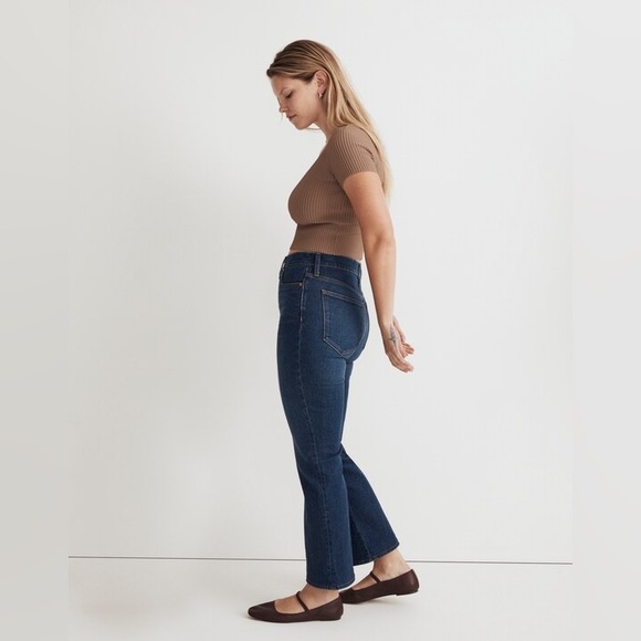 Madewell The Perfect Vintage Flare Crop — size 30 - Picture 3 of 8